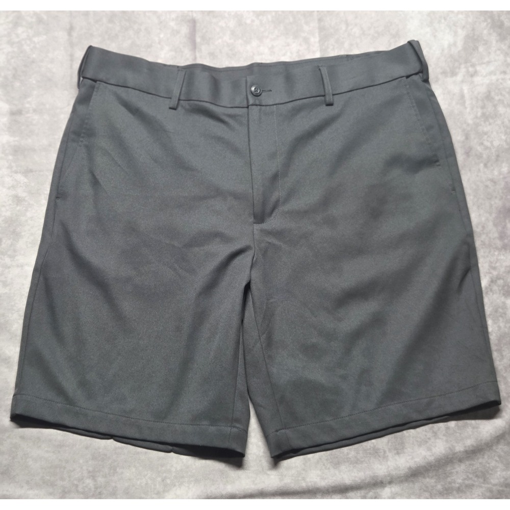 Grand Slam Golf Shorts Mens 38 Gray Polyester 8 Inseam Stretch Performance Poly